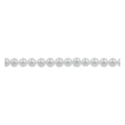 Cultured Pearls, 4-4.5mm, Natural White, Potatoe Round, 16&quot;/40cm