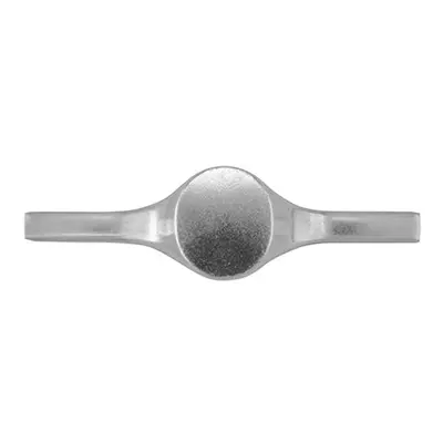 Sterling Silver Gents Ring Kt3030 3.50mm Hallmarked Fully Annealed Oval Signet 20mm X 16mm, 100%