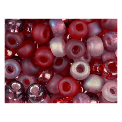 Miyuki 6/0 Round Seed Beads Mix Vinyard 20g Tube, Miyuki Code Mix18