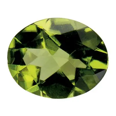 Peridot, Oval, 6x4mm