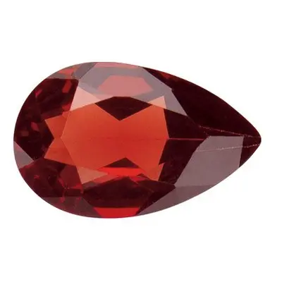 Garnet, Pear, 6x4mm