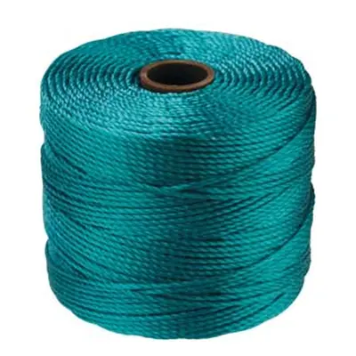 Beadsmith S-lon Bead Cord Teal Tex 210 Gauge #18 70m