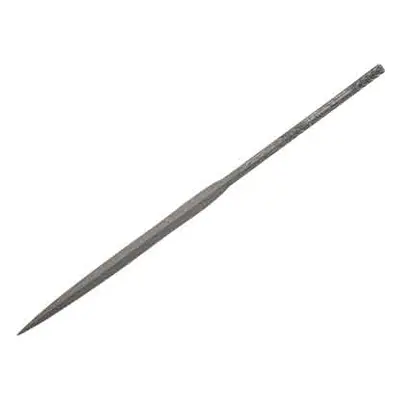 Vallorbe 100mm/3.9&quot; Barrette Needle File, Cut 2, With Safety Back