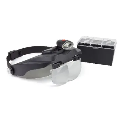 Headband Magnifier With Detachable LED Light