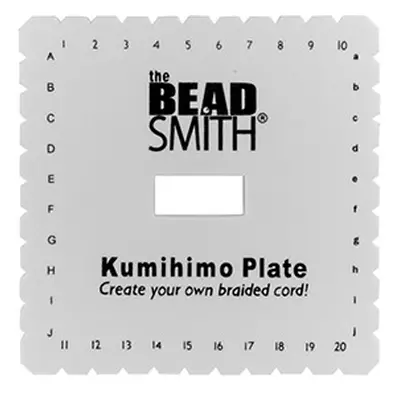 Kumihimo Square Plate, 15cm