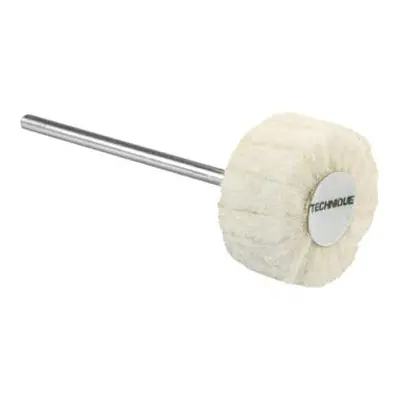 Technique&trade; Soft Felt Flap Wheel, Mounted, 20mm X 10mm X 2.35mm Shank