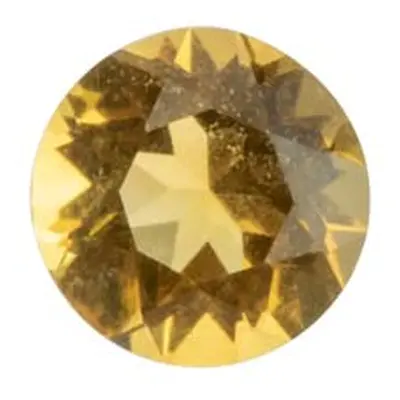 Citrine, Round, 3mm