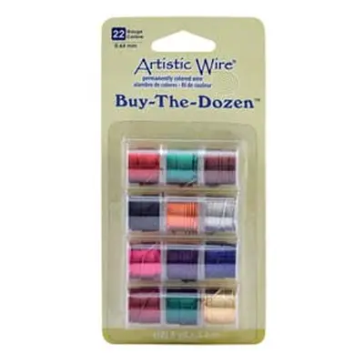 Beadalon Artistic Wire, 22 Gauge, Tarnish Resistant, Buy-the-dozen, ACLS, 0.64mm X 4.5m Each