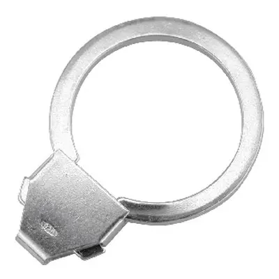 Sterling Silver Key Ring 25mm Split Ring, 3623