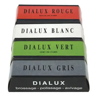 Dialux Set Of 4 Metal Polishing Bars, 4x 100g For Gold, Silver And Other Metals