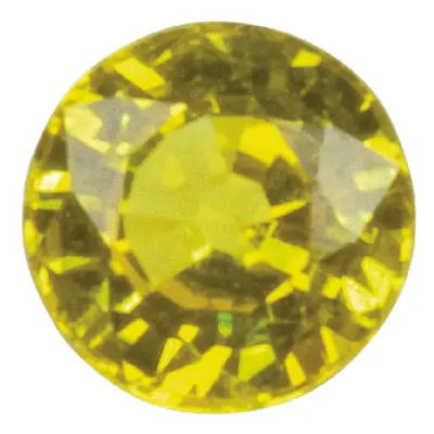 Yellow Sapphire, Round, 5mm