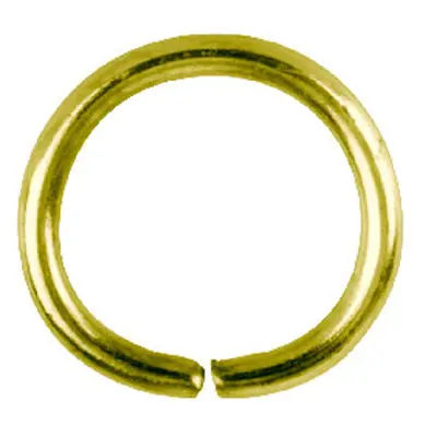 Gold Plated Jump Ring Round 10mm Pack of 100