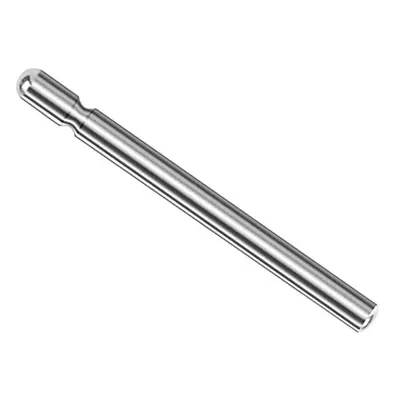 18ct White Gold Grooved Pin 11mm X 0.8mm, Rounded End, 100% Recycled Gold