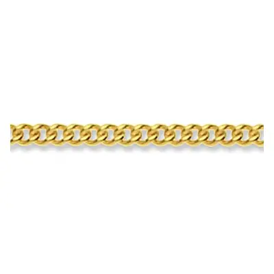 9ct Yellow Gold 1.2mm Loose Curb Chain