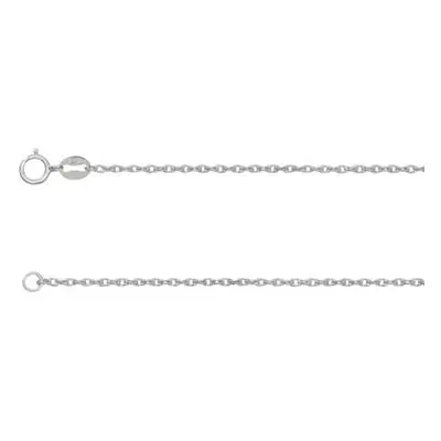 Sterling Silver 1.5mm Rope Chain 16&quot;/40cm Unhallmarked 100% Recycled Silver