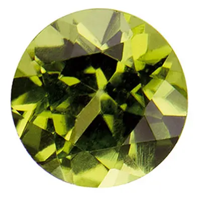 Peridot, Round, 5mm