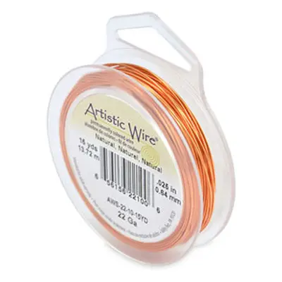 Beadalon Artistic Wire 22 Gauge Natural 0.64mm X 13.7m