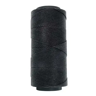 Beadsmith Knot-it Black Brazilian Wax Cord, 144m Spool