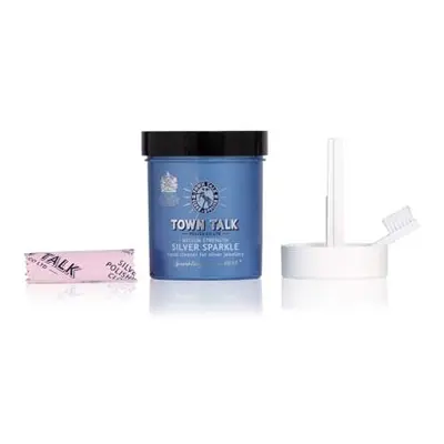 Town Talk Silver Sparkle Dip 225ml Trade Pack of 12