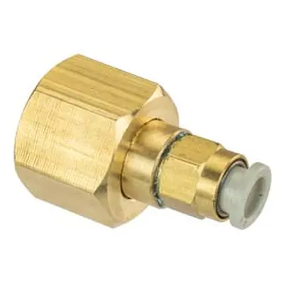 Argon Regulator Female Push Fitting, 3/8 Bsp To 6mm Tube, For Use With Orion Welders