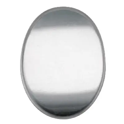 Sterling Silver Blank Kc8211 1.00mm Fully Annealed Oval 20.4mm X 15.3mm, 100% Recycled Silver