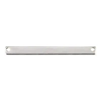 Sterling Silver Rectangular Bar 40x4mm Stamping Blank