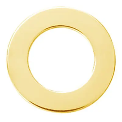 Gold Filled Flat Washer 20mm Stamping Blank