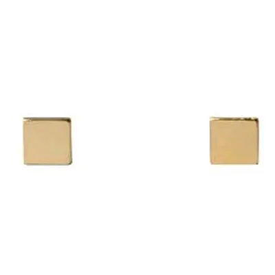 Gold Filled 5mm Square Stud Earrings