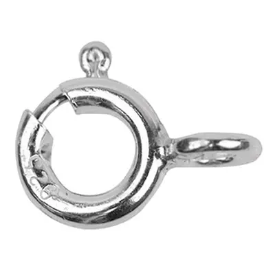 Sterling Silver Bolt Rings Closed 8mm Pack of 10