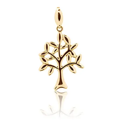 9ct Yellow Gold Tree Of Life Pendant