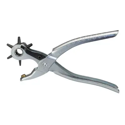 Maun Revolving Punch Pliers 210mm/8&quot; Parallel Action, With 6 Punches