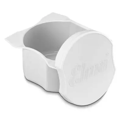 Elma Plastic Cleaning Cup With Lid, White