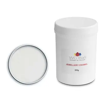 WG Ball Opaque Enamel White 646 500g Lead Free