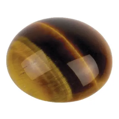 Tiger`s-eye, Round Cabochon 10mm