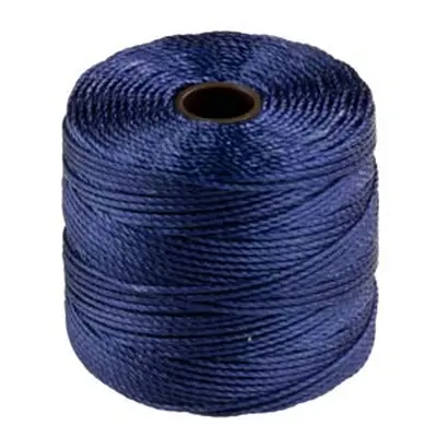 Beadsmith S-lon Bead Cord Capri Blue Tex 210 Gauge #18 70m