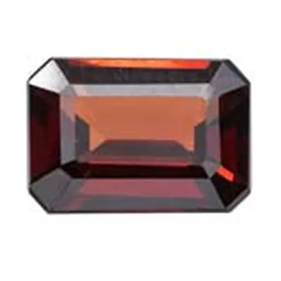 Garnet, Octagon, 7x5mm