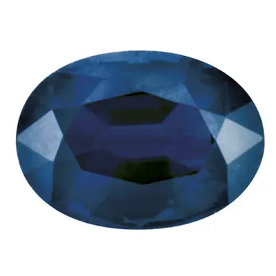 Sapphire, Oval, 6x4mm