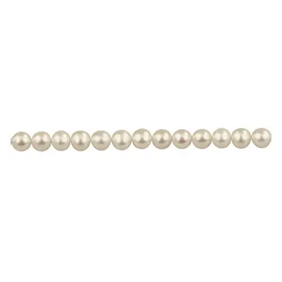 Cultured Pearls Fresh Water, 7-7.5mm, White, Potato Round, 16&quot;/40cm