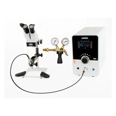 Lampert PUK 6 TIG Welder With Sm6 X10 Magnification Microscope And Argon Regulator