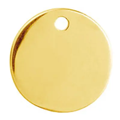 Gold Filled Round Disc 15mm Stamping Blank