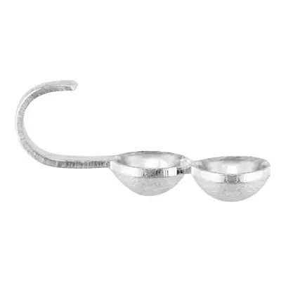 Sterling Silver Calottes Pack of 20