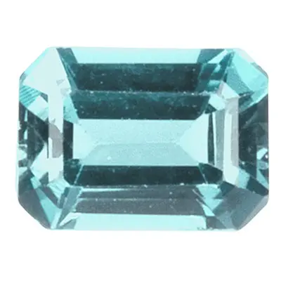 Sky Blue Topaz, Octagon, 7x5mm, Treated