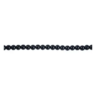 Onyx Semi Precious Round Beads 6mm, 16&quot;/40cm Strand