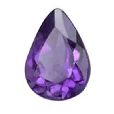 Amethyst, Pear, 7x5mm