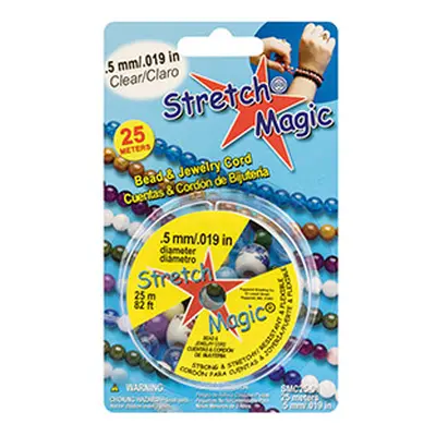 Stretch Magic Elastic Bead Cord 0.5mm X 25m Reel