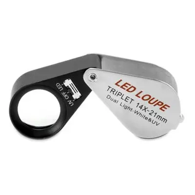 Loupe With LED Light X14 Magnification