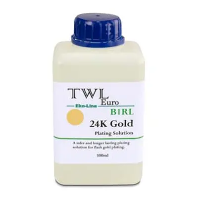 TWL Eko-line B1RL 24ct Yellow Gold, Plating Solution, 500ml