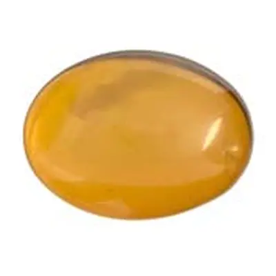 Natural Amber, Oval Cabochon, 8x6mm