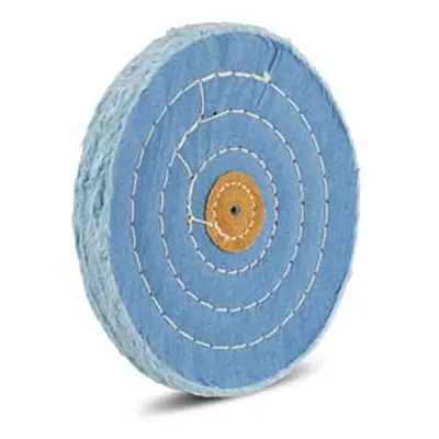 Stitched Cotton Mop, Blue, 152mm X 50 Ply