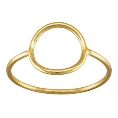 Gold Filled Open Circle Design Ring Small